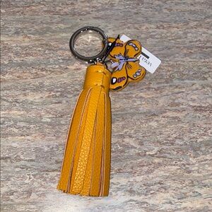 NEW Vera Bradley Butterfly Key Chain